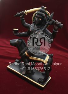 Black Marble Bheru Baba Moorti