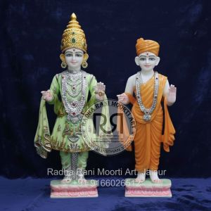 White Marble Swami Narayan Bhagwan Moorti