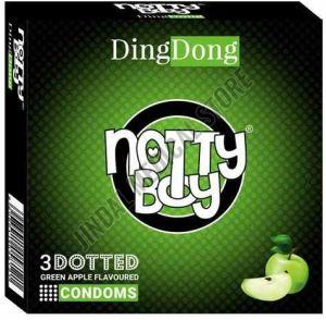 3 Piece Notty Boy Ding Dong Dotted Condom
