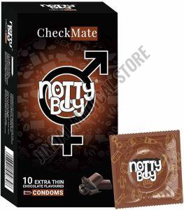 Notty Boy Check Mate Chocolate Flavoured Condom