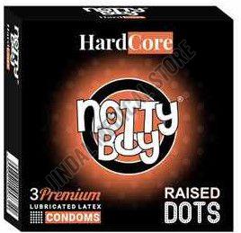 Notty Boy Hard Core Dot Lubricated Condom