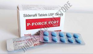 P Force Fort Sildenafil Citrate Tablet