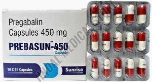 Prebasun 450mg Pregabalin Capsule