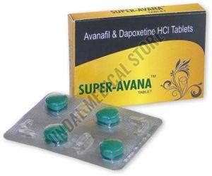 Super Avana Avanafil 200mg Dapoxetine 60mg Tablet