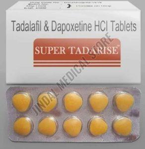 Super Tadarise Tadalafil and Dapoxetine Tablet