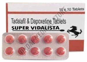 Super Vidalista Tadalafil And Dapoxetine Tablet