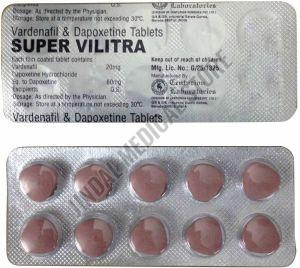Super Vilitra Vardenafil And Dapoxetine Tablet