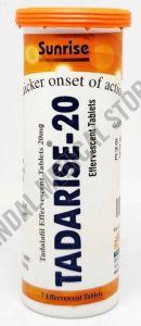 Tadarise 20mg Tadalafil Effervescent Tablet