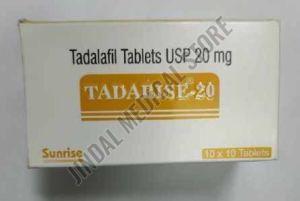 Tadarise 20mg Tadalafil Tablet
