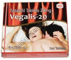 Vegalis 20mg Tadalafil Tablet