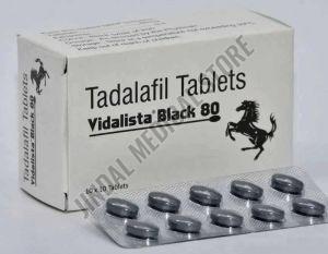 Vidalista Black 80mg Tadalafil Tablet