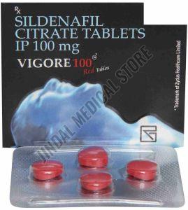 Vigore 100mg Sildenafil Citrate Tablet