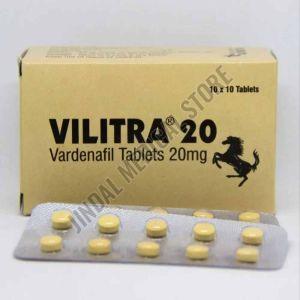 Vilitra 20mg Vardenafil Tablet