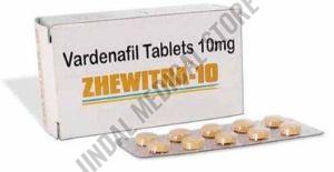 Zhewitra 10mg Vardenafil Tablet
