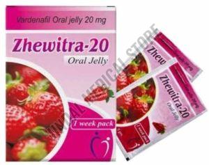 Zhewitra 20 Vardenafil Oral Jelly