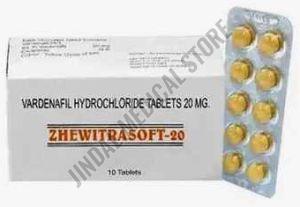 Zhewitra Soft 20mg Vardenafil Tablet