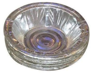 6 Inch Silver Coated Dona Cups