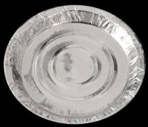 8 Inch 200 GSM Silver Layered Paper Plate