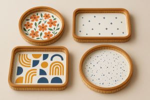 Enameled  Trays