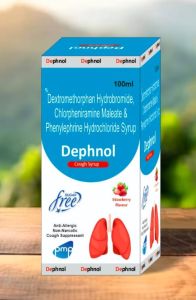 100ml Dephnol Cough Syrup