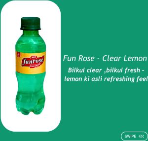 Funrose Clear Lemon Flavour Soft Drink