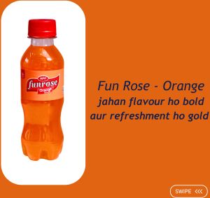 Funrose Orange Flavour Soft Drink