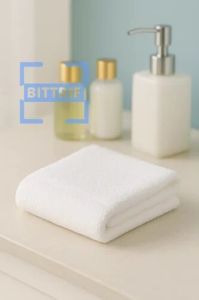 Plain White Bath Towel