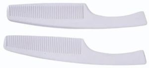 Plastic White Hotel Hair Combs