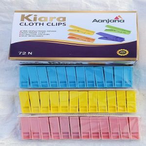 Kiara Plastic Cloth Clips