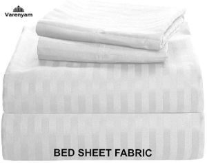 Varenyam Bedsheet Stripe Sateen Fabrics