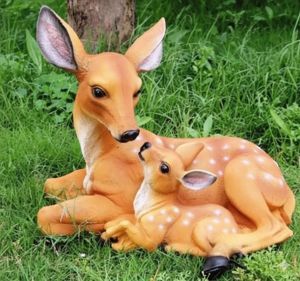 Deer Sculptures