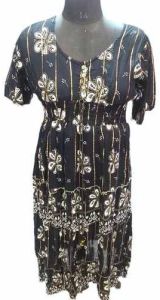 Ladies Western Wear Georgette Dress