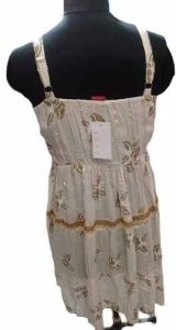 Ladies Cotton One Piece Dress