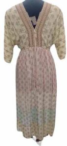 Ladies Lurex Long Dress