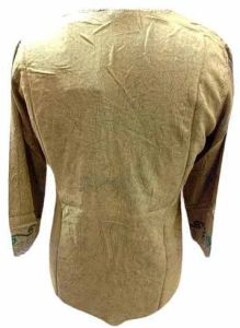 Yellow Rayon Ladies Embroidered Kurti