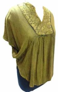 Rayon Crepe Bartik Poncho