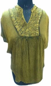 Rayon Crepe Bartik Poncho