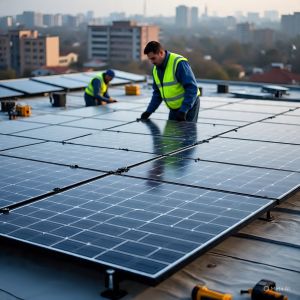 Commercial Solar Power Installation Service