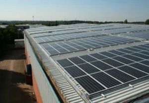 Factory Rooftop Solar Installation Service