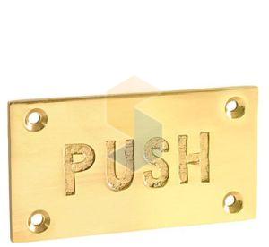 Door Push Plates