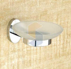 Oslo Brass Glass Soap Dish