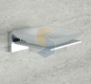 Prada Brass Glass Soap Dish