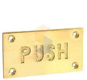 SDA-002 Door Push Plate