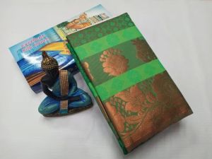 Festive Wear Emboss Pattu Saree