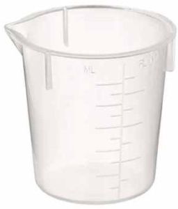 50ml Plastic Laboratory Beaker