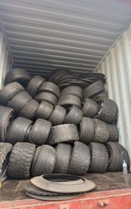 3 Piece Cut Tyre Scrap