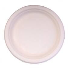 11 Inch Plain Sugarcane Bagasse Plates