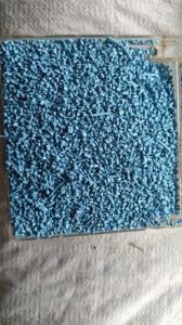 Blue Natural Polycarbonate Granules