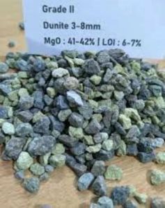 Refractory Grade Dunite Granules