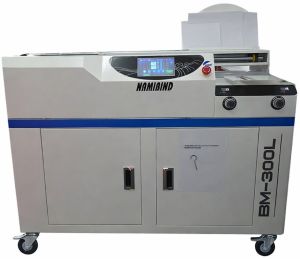 Single Clamp Automatic Perfect Glue Book Binding Machine, A4 Heavy Duty Glue Binding Machine